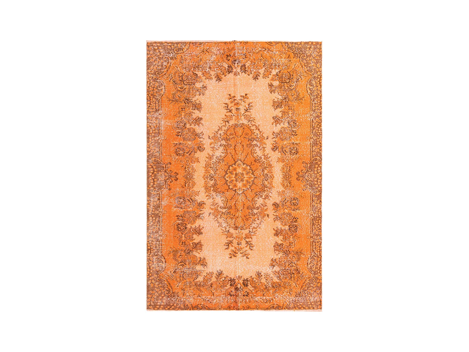 Tapis de laine 165x251 orange Ultra Vintage