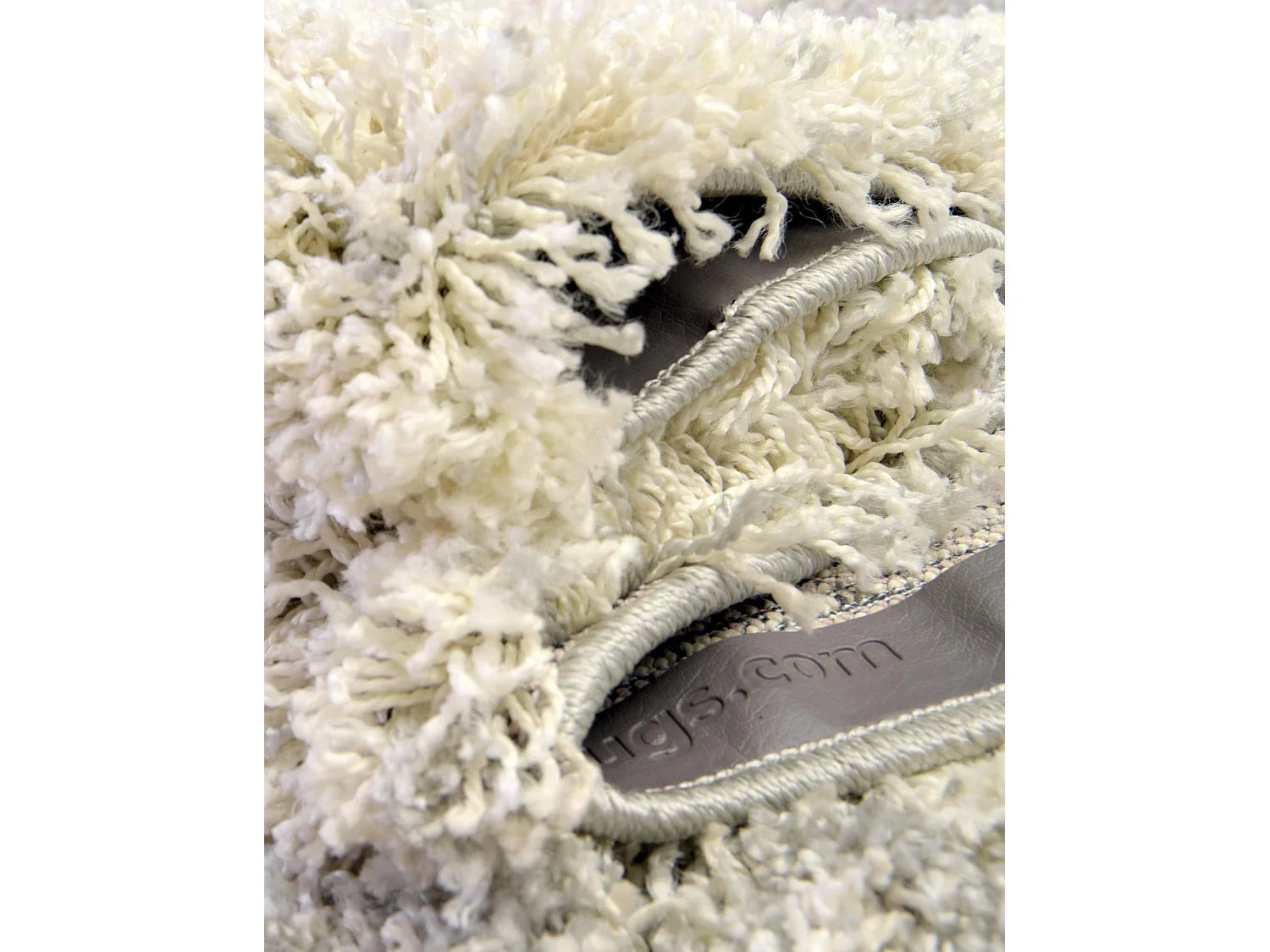 Tappeto shaggy  125x125 beige - rosa Lachen Haze