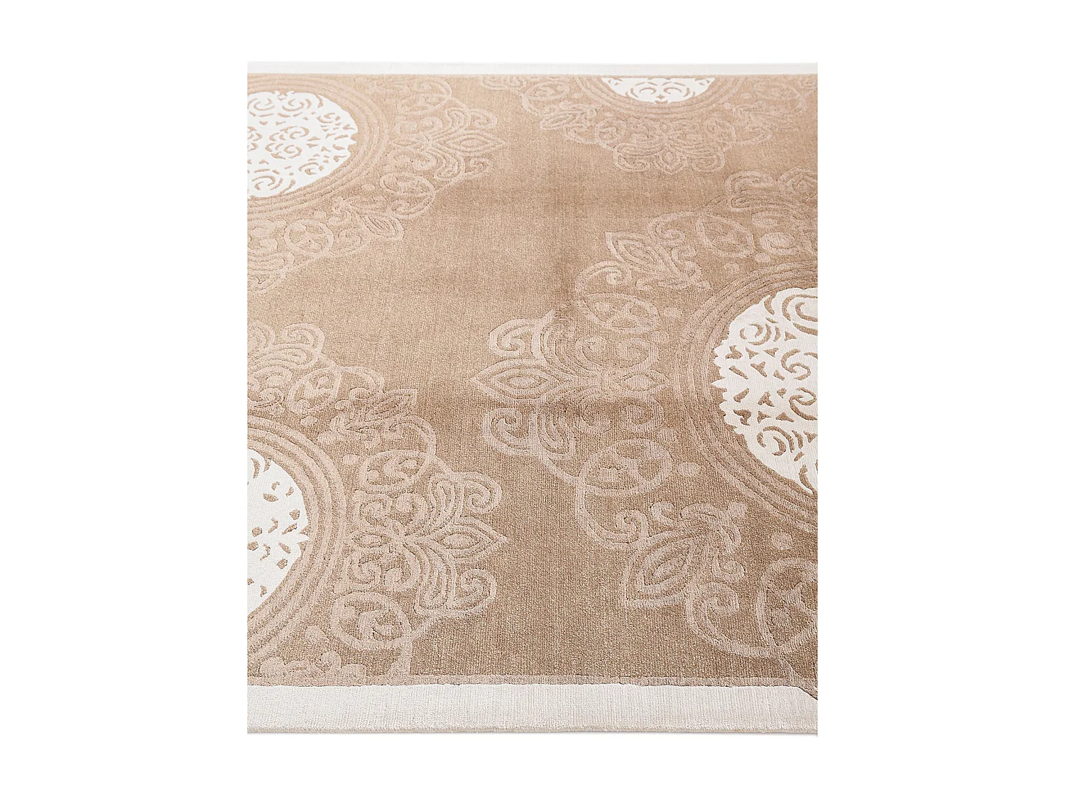 Tapis de laine 175x246 brun Darya