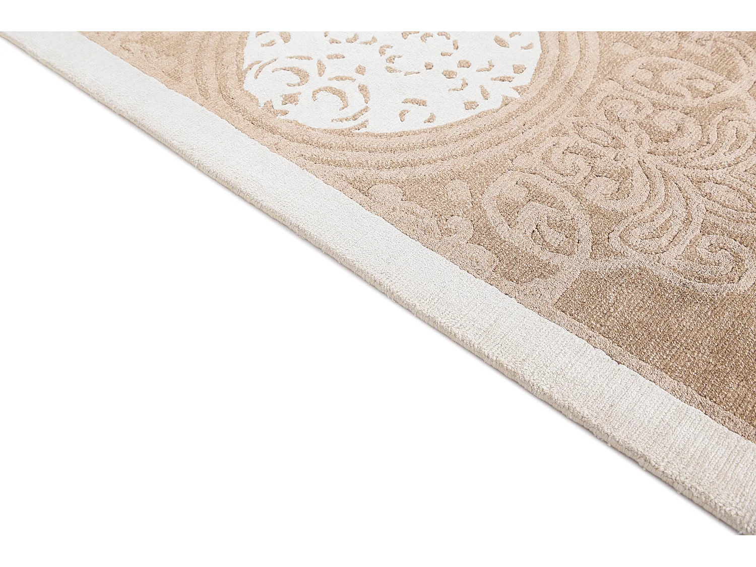 Tapis de laine 175x246 brun Darya