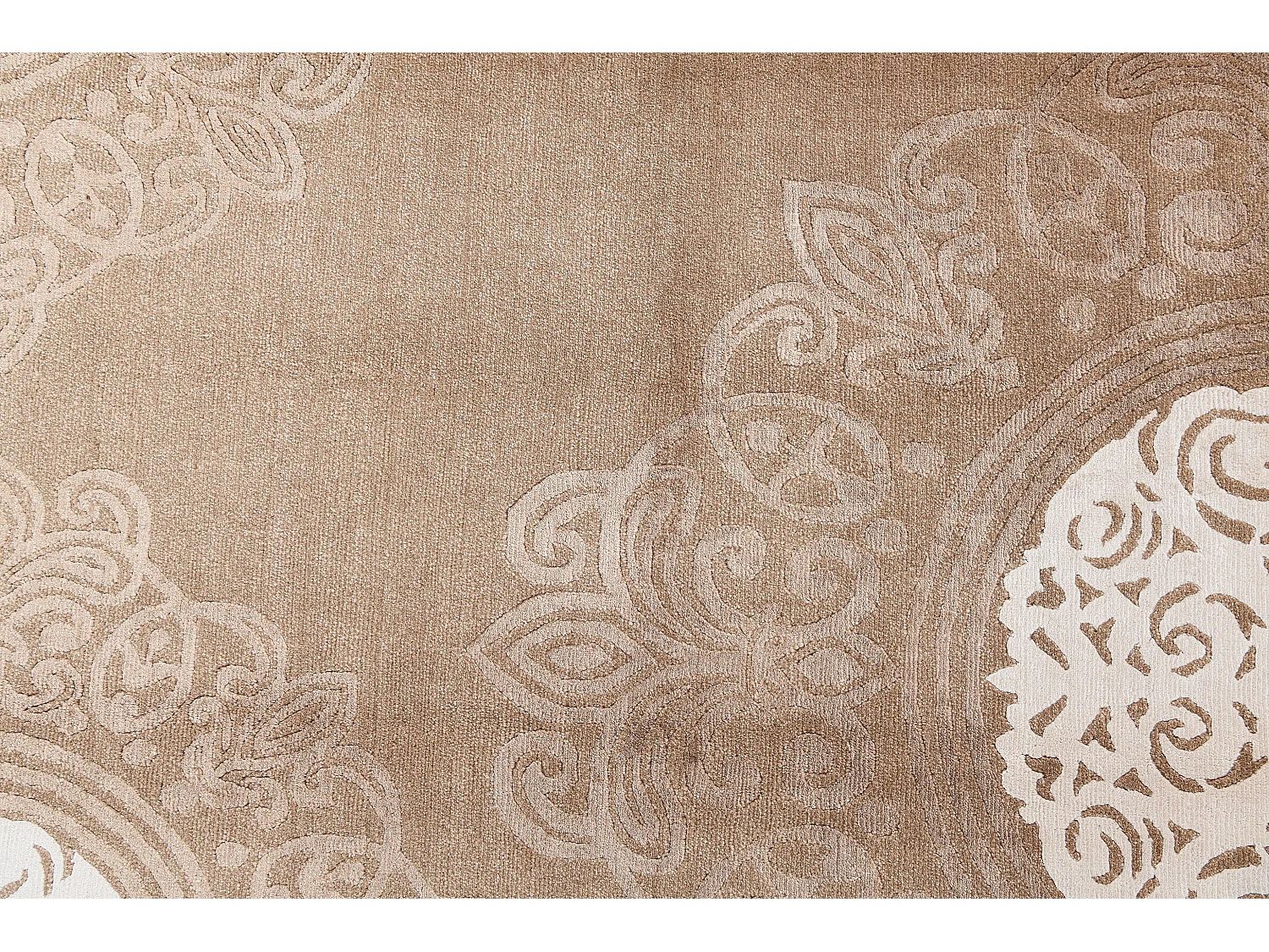 Tapis de laine 175x246 brun Darya