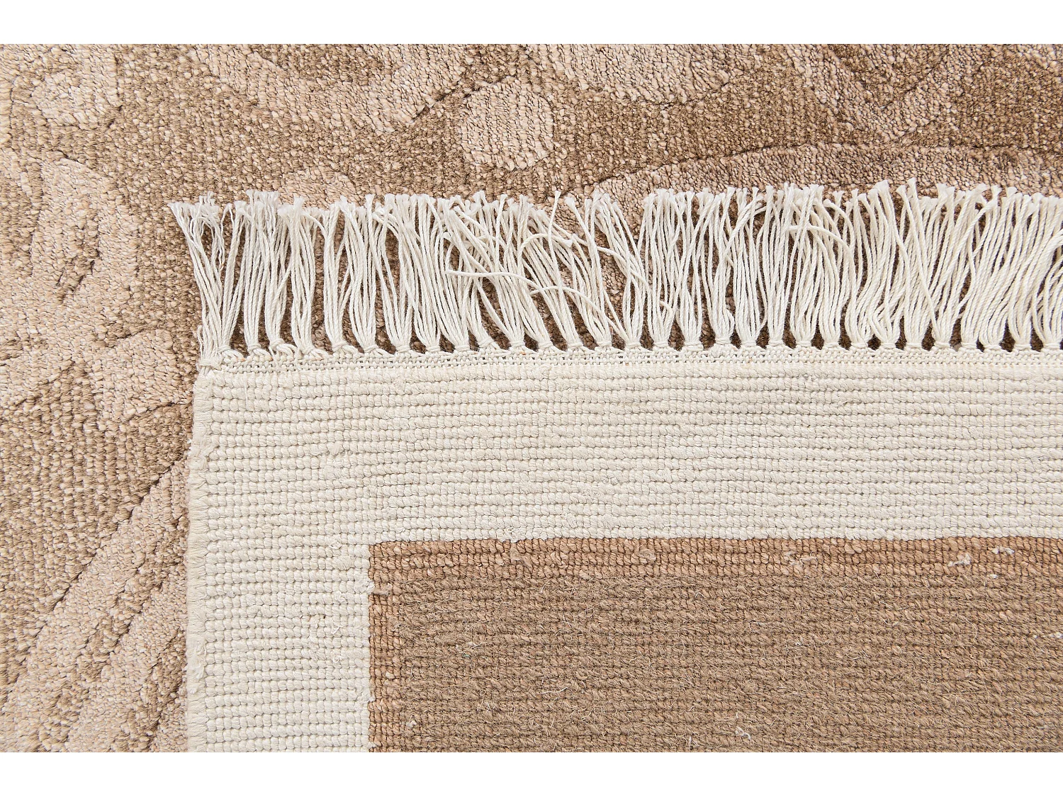 Tapis de laine 175x246 brun Darya