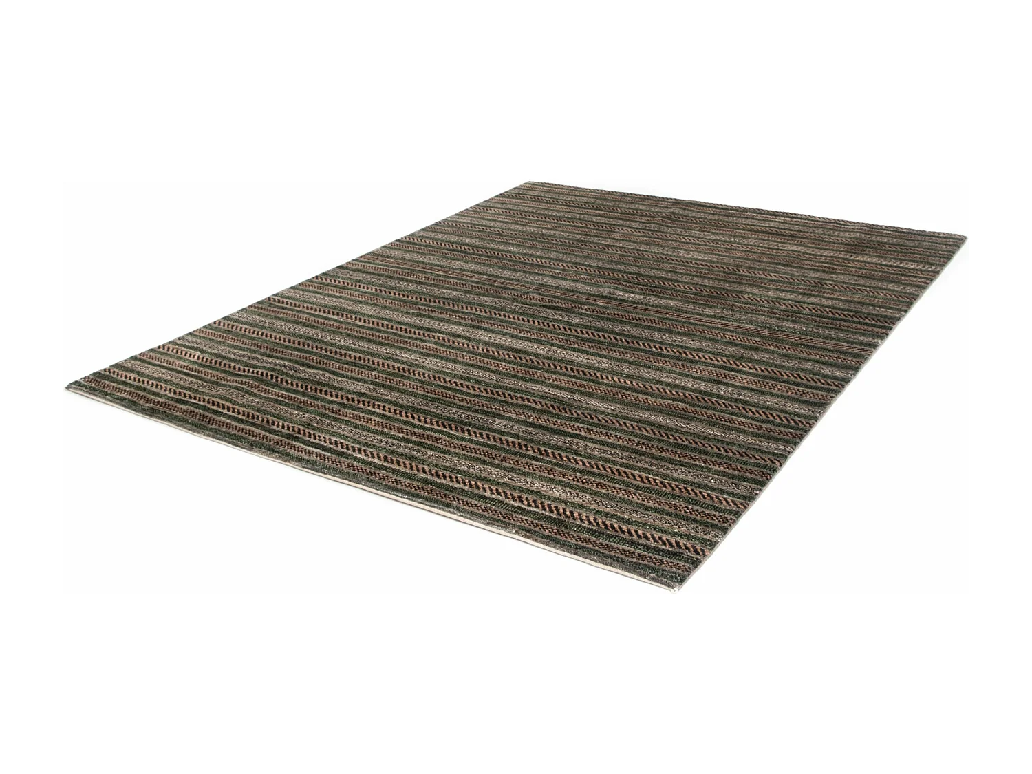 Wollteppich 200x257 Braun Juma