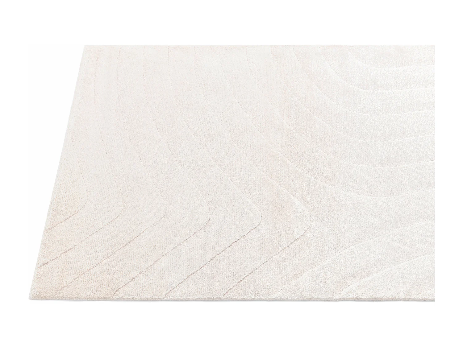 Tappeto per corridoio in lana 84x292 beige Darya