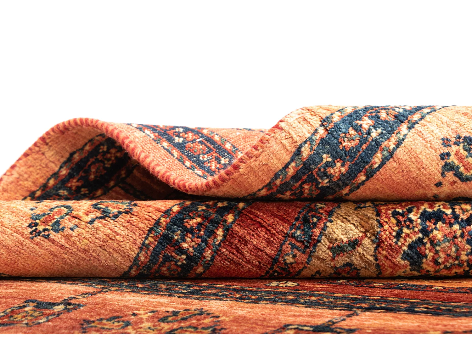 Tapis de laine 105x155 brun Kashkuli