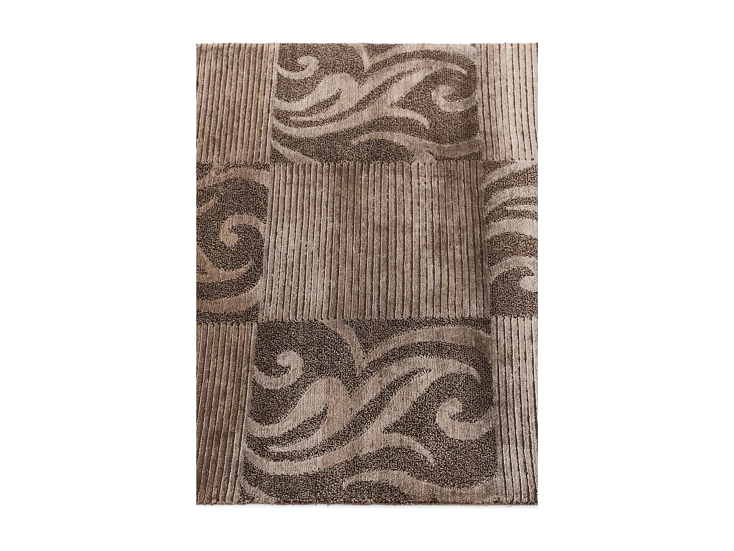 Loper-Woltapijt 305x76 Bruin Darya