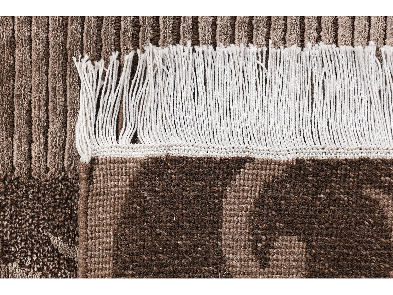 Loper-Woltapijt 305x76 Bruin Darya