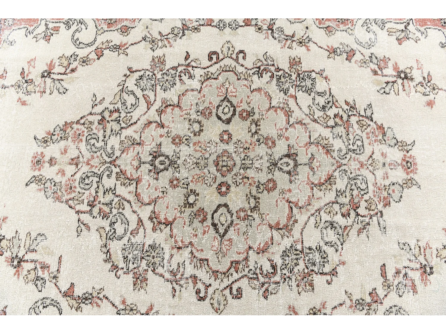 Wollteppich 165x264 Beige Ultra Vintage