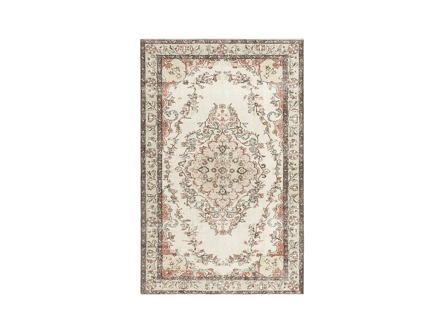 Tapis de laine 165x264 beige Ultra Vintage
