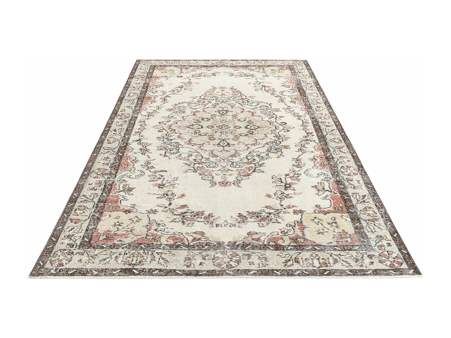 Tapis de laine 165x264 beige Ultra Vintage