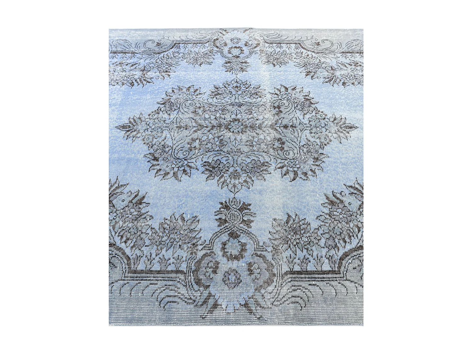 Tapis de laine 163x274 Bleu Ultra Vintage