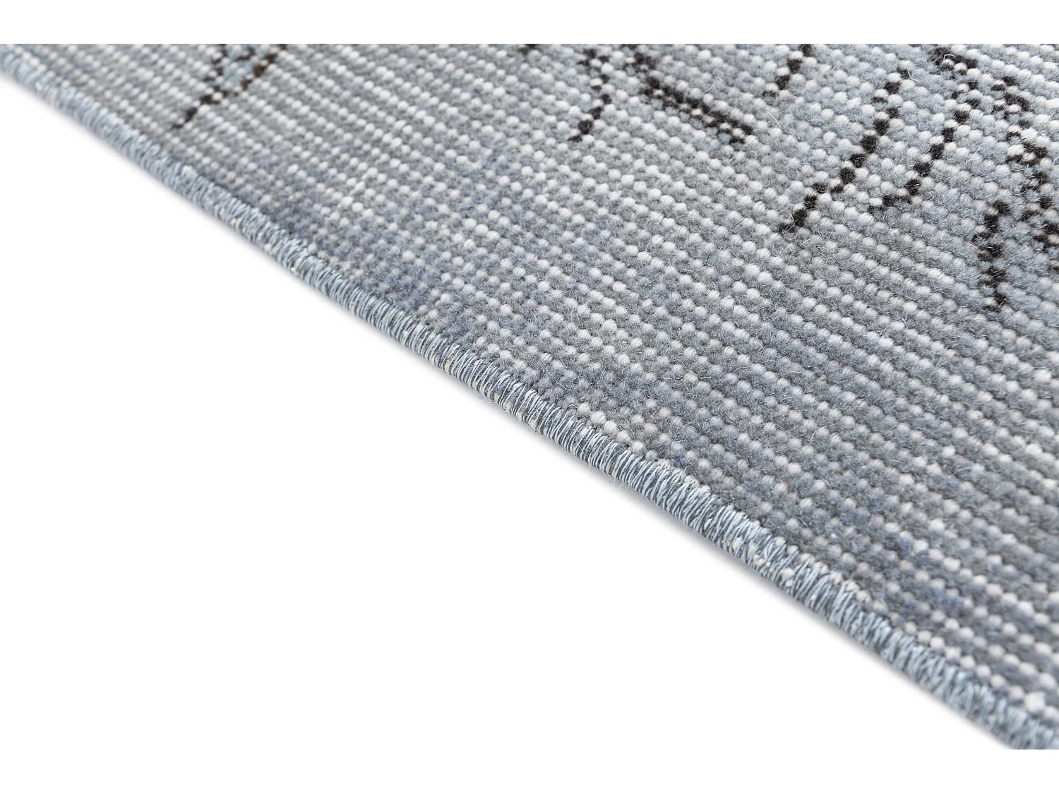 Tapis de laine 163x274 Bleu Ultra Vintage