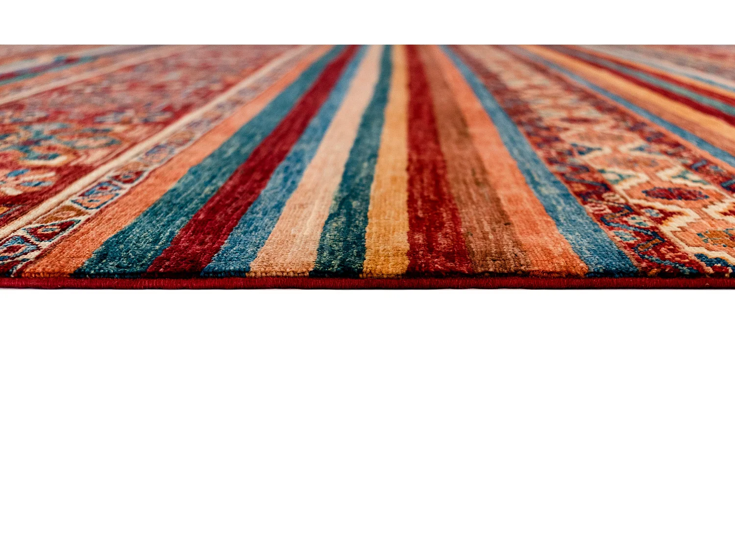 Tapis de laine 194x290 multicolore Torkman