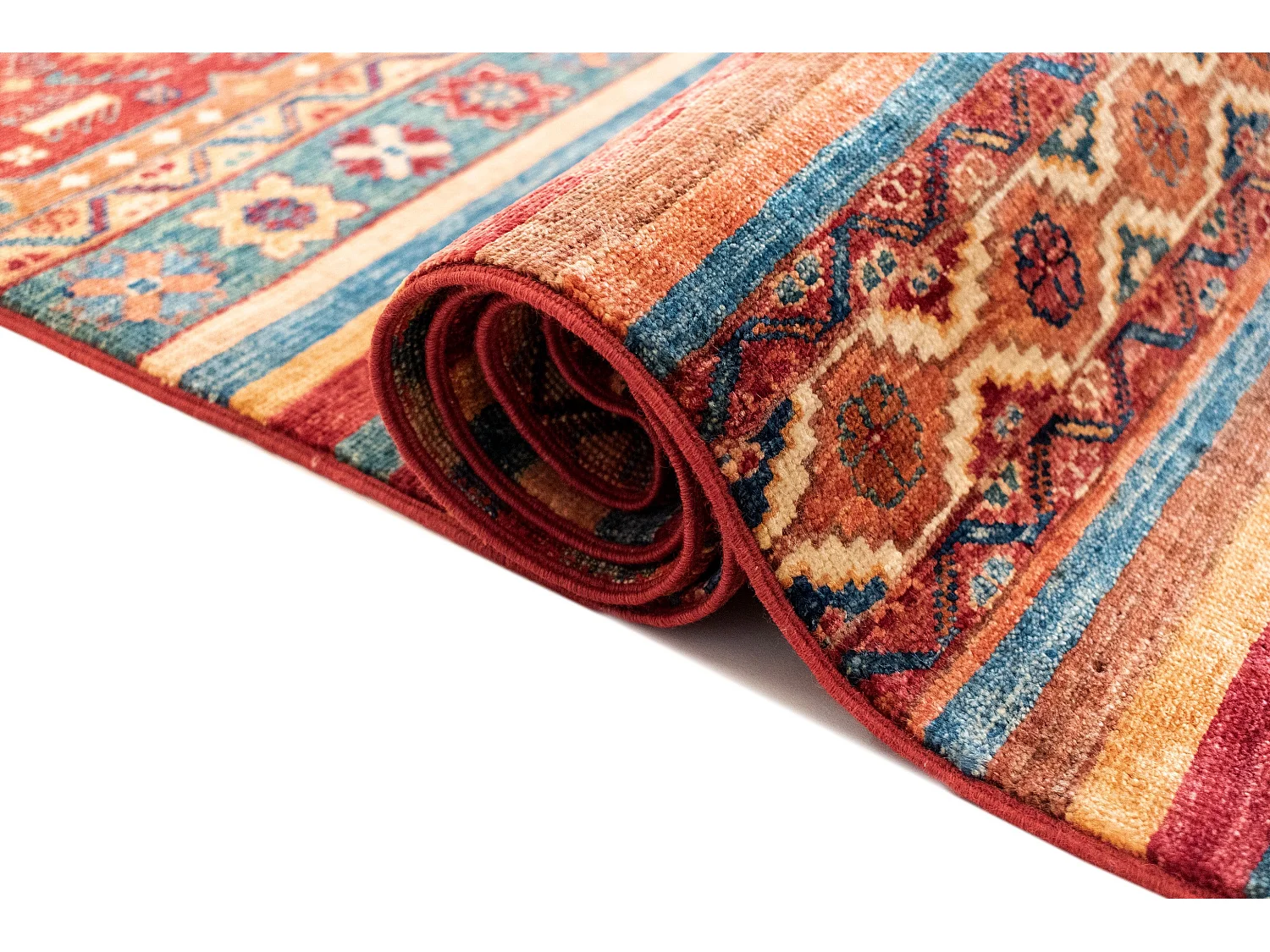 Tappeto in lana 194x290 multicolore Torkman