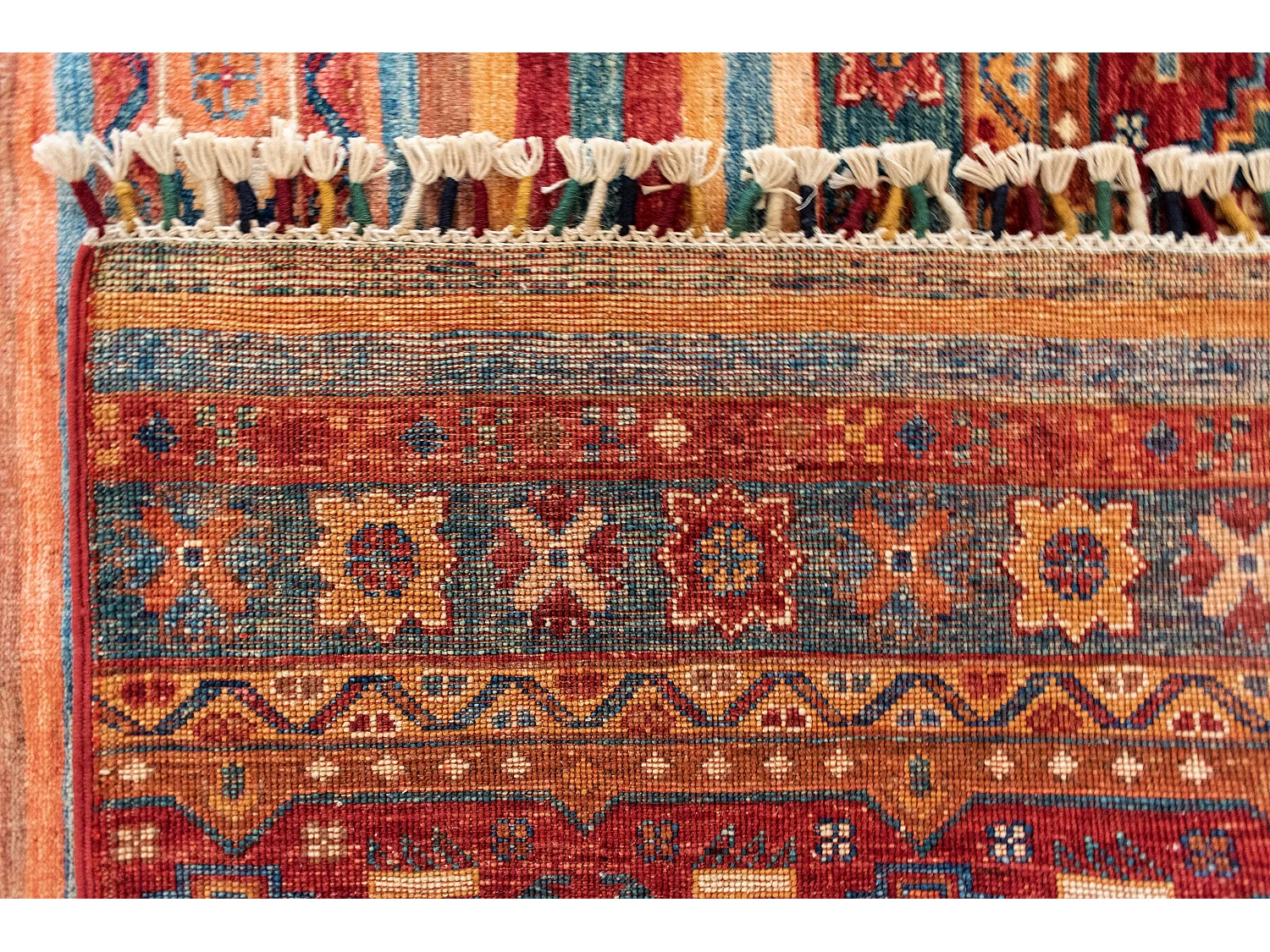 Tappeto in lana 194x290 multicolore Torkman