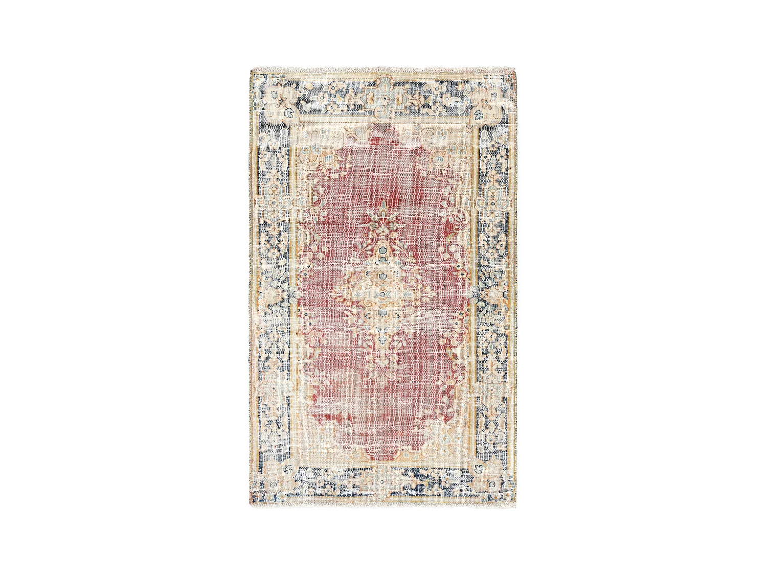 Tapis de laine 90x146 rouge Vintage Royal
