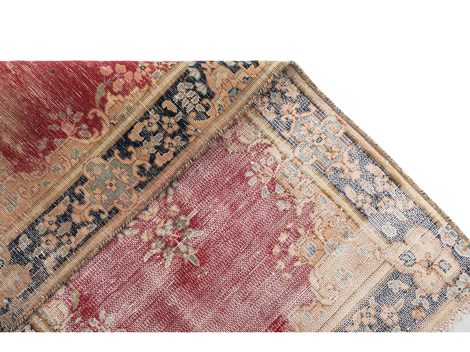 Woltapijt 146x90 Rood Vintage Royal