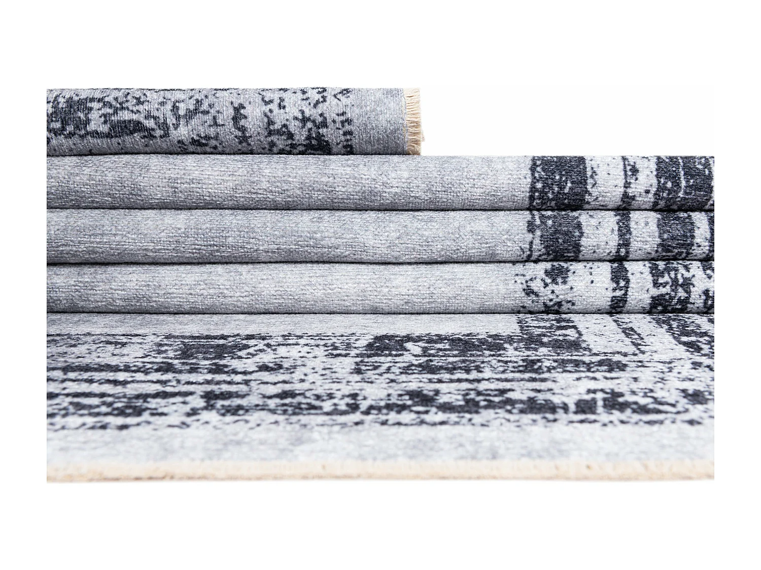 Tapis 180x275 gris Kriens Stella