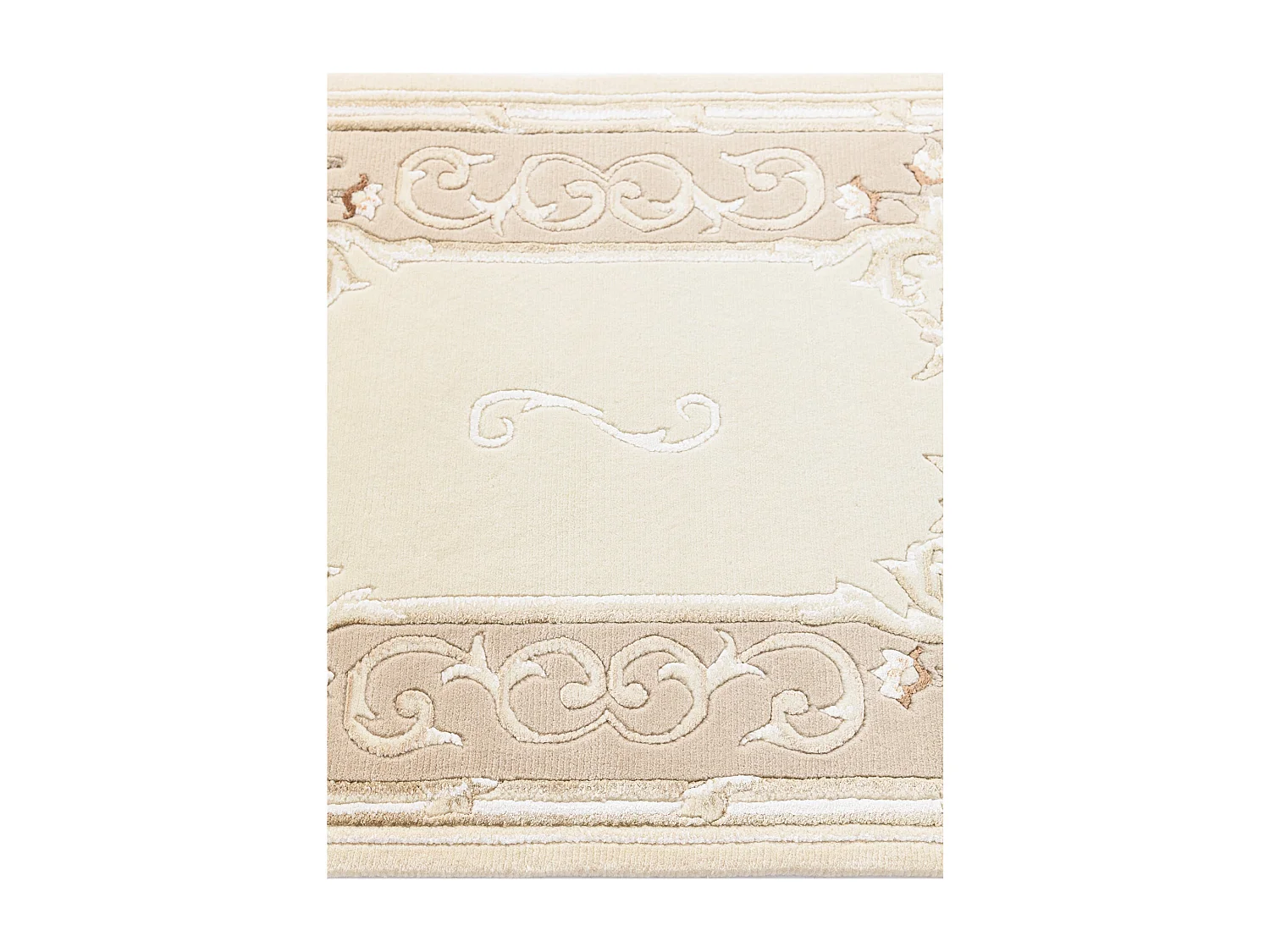Tappeto per corridoio in lana 84x302 beige Darya