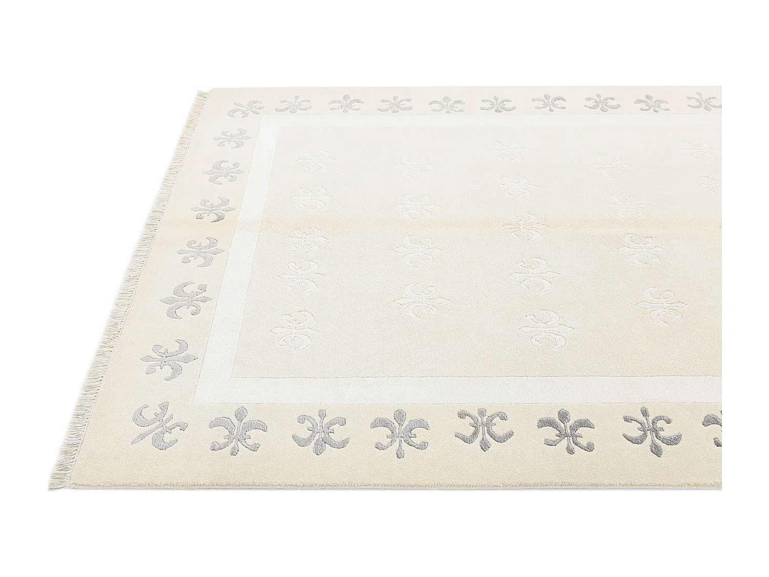Tappeto in lana 150x201 beige Darya