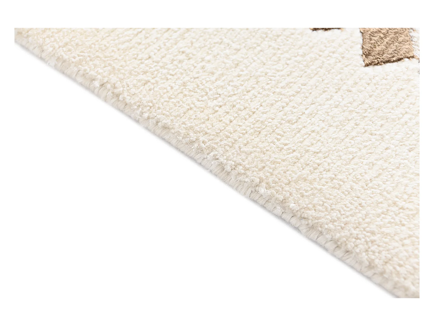 Tappeto per corridoio in lana 79x198 beige Darya