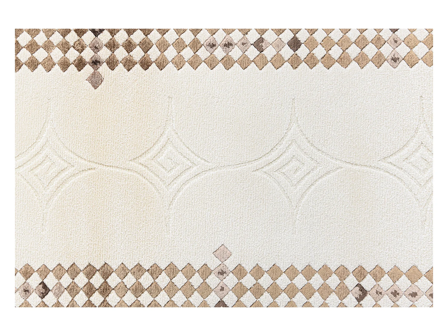 Tappeto per corridoio in lana 79x198 beige Darya