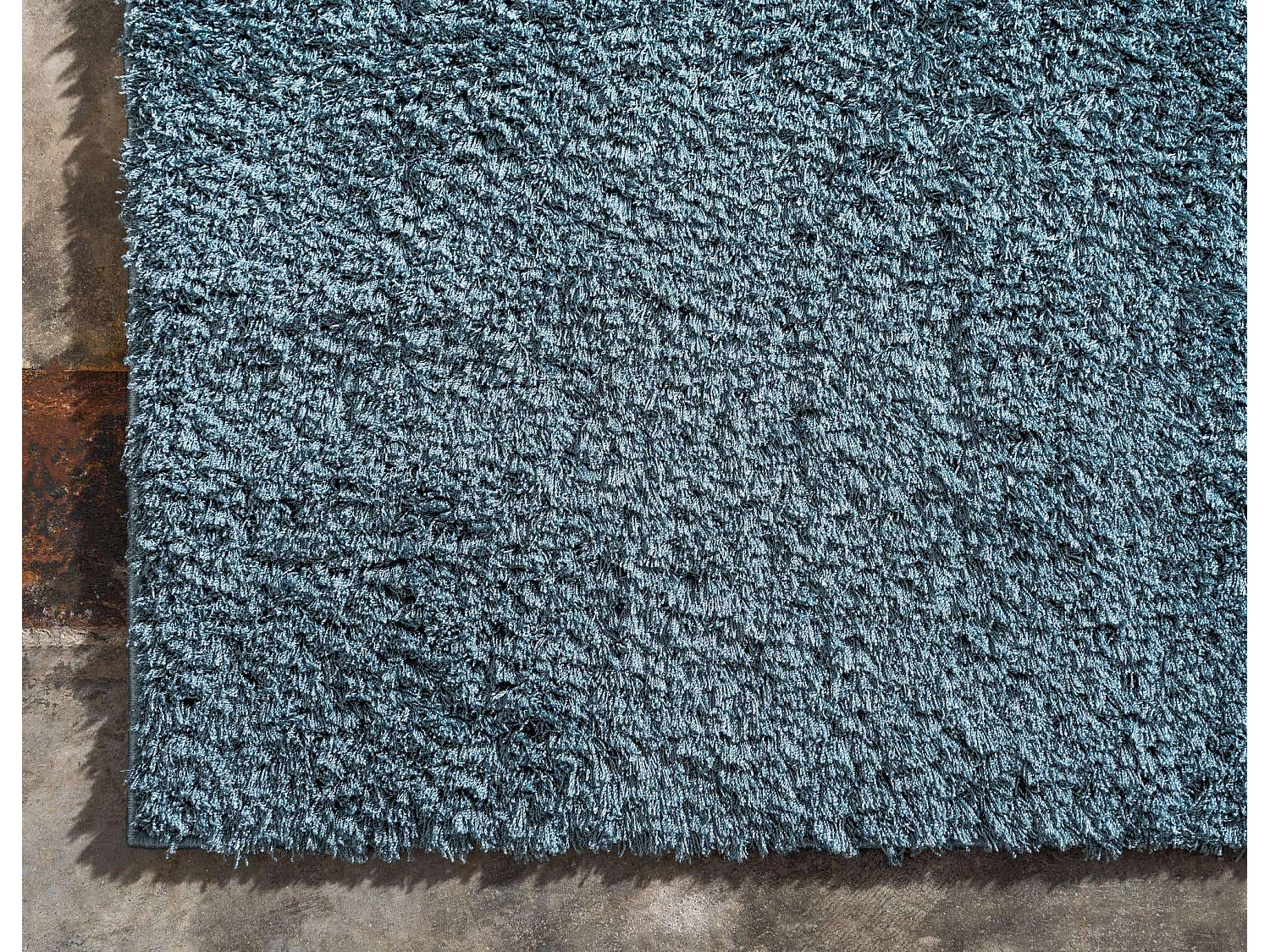 Hochflorteppich 125x185 Blau Luzern