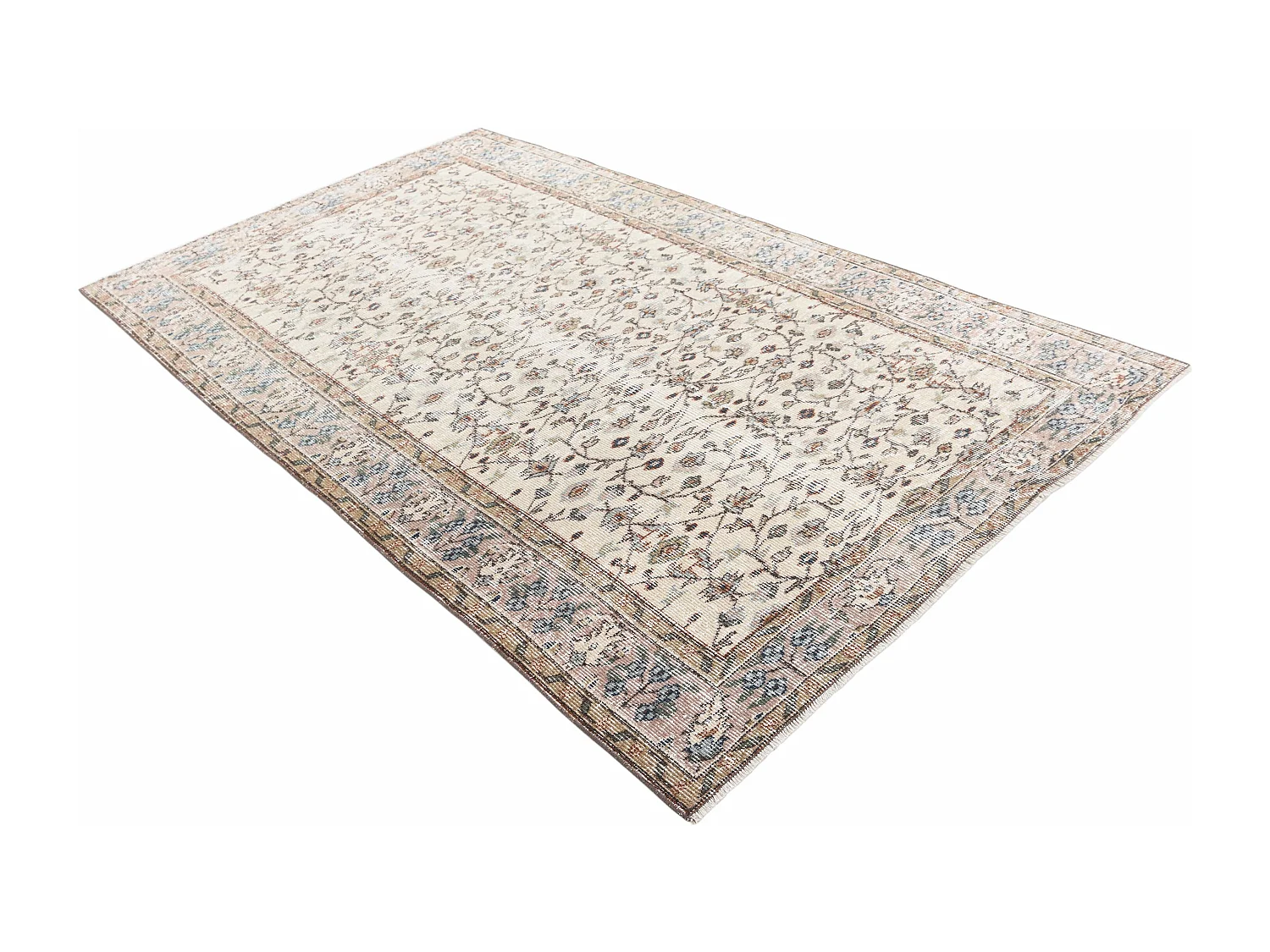 Tapis de laine 142x241 beige Ultra Vintage
