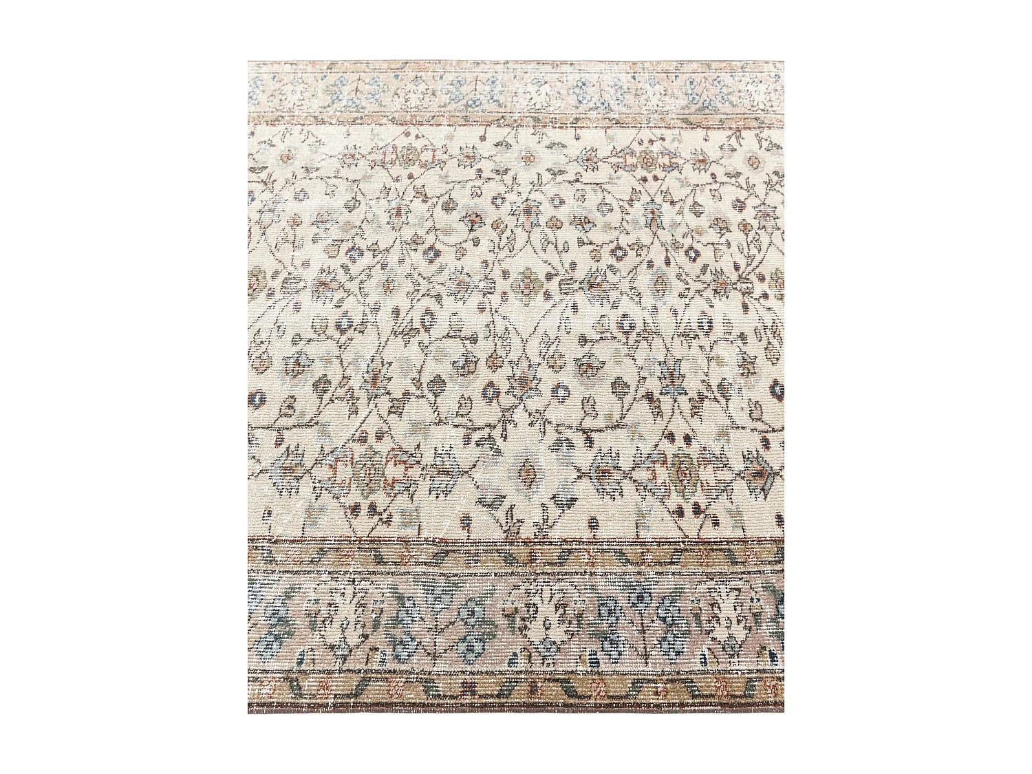 Tapis de laine 142x241 beige Ultra Vintage