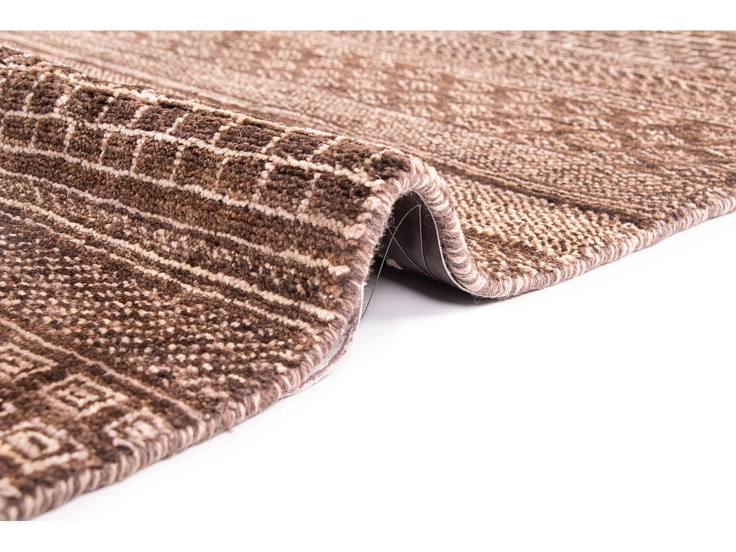 Tappeto in lana 173x248 marrone Juma