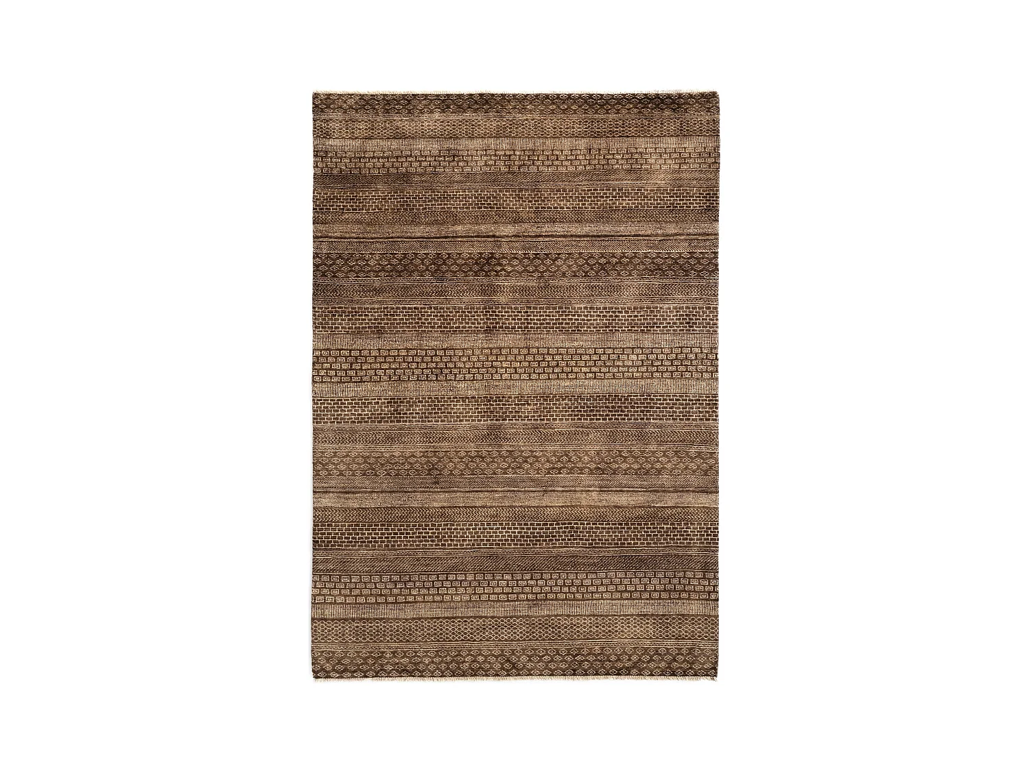 Tappeto in lana 173x248 marrone Juma
