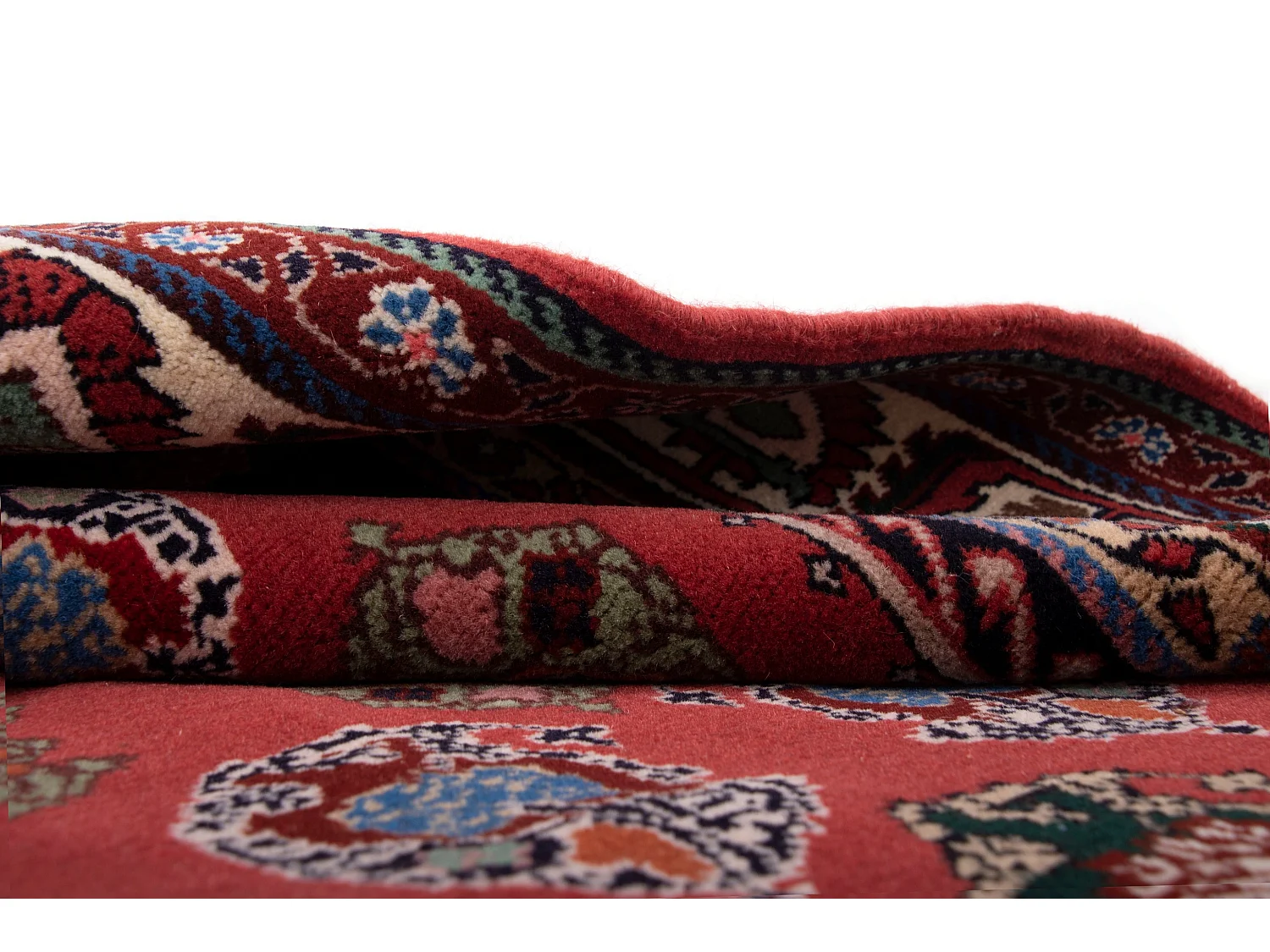 Tapis de laine 105x152 rouge Kashkuli