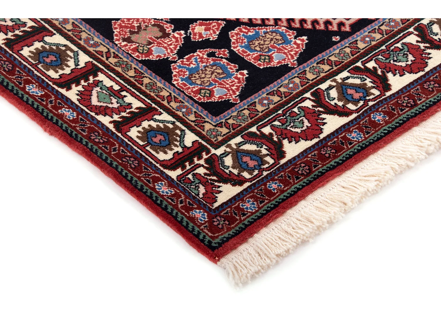Tapis de laine 105x152 rouge Kashkuli