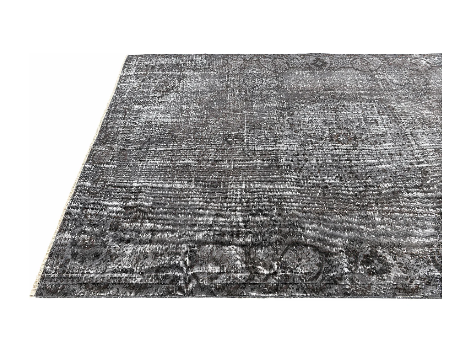 Tapis de laine 173x269 gris Ultra Vintage