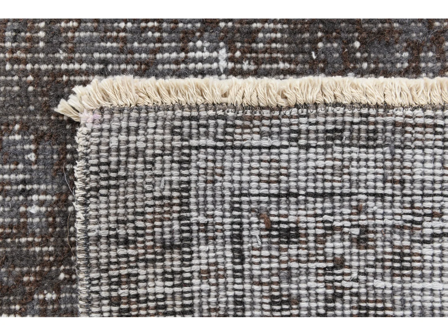 Tapis de laine 173x269 gris Ultra Vintage