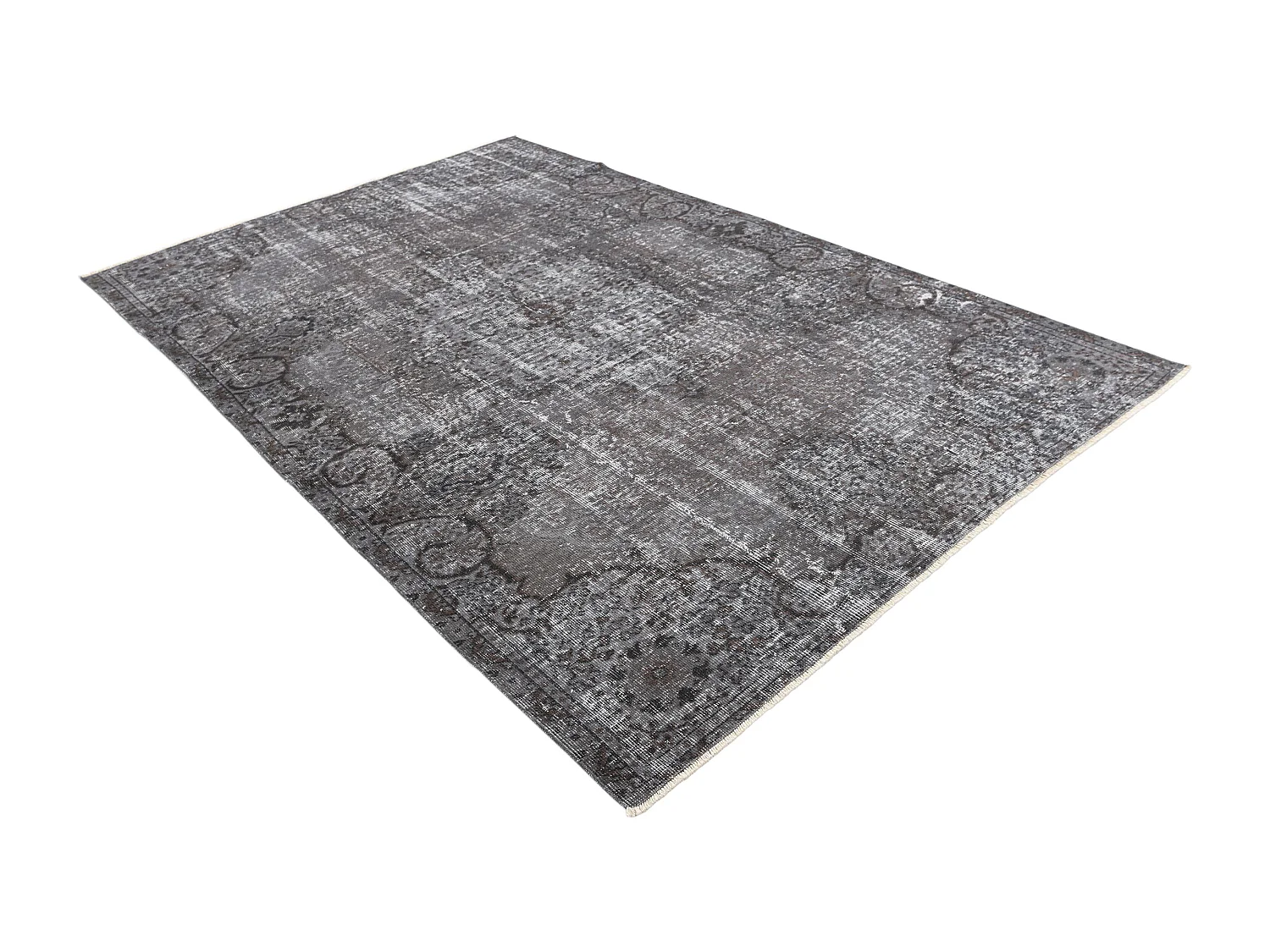 Tapis de laine 173x269 gris Ultra Vintage