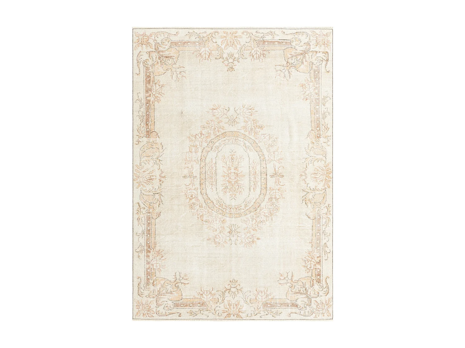 Tapis de laine 183x274 beige Ultra Vintage