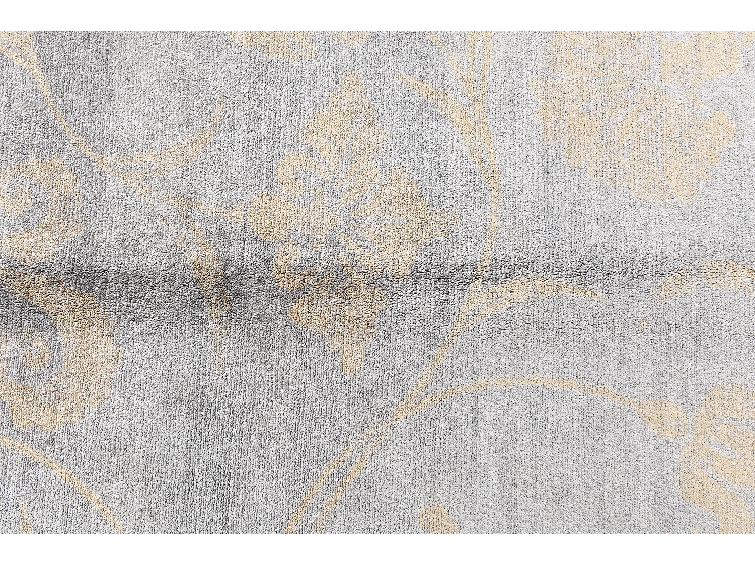 Wollteppich 130x193 Grau Darya