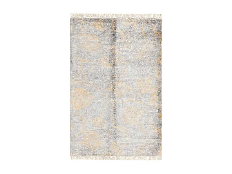 Tapis de laine 130x193 gris Darya