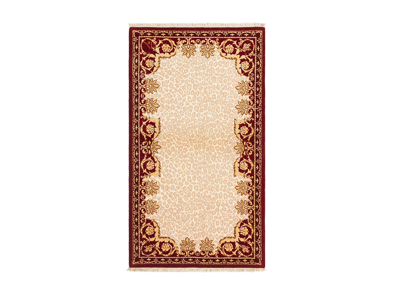 Tapis de laine 91x163 rouge Darya
