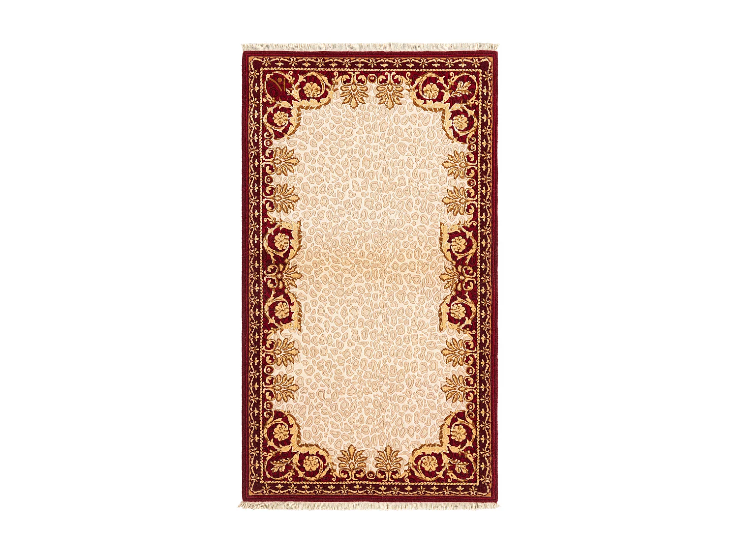 Tapis de laine 91x163 rouge Darya