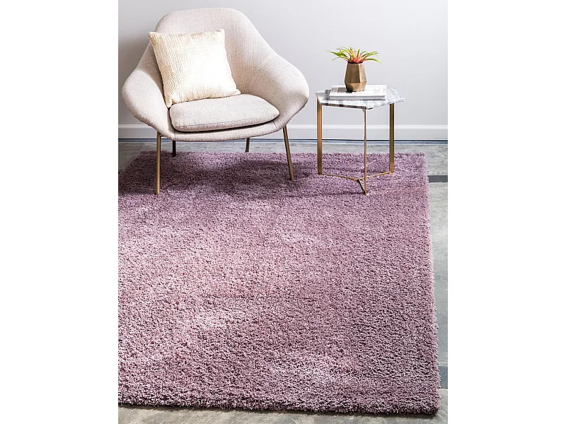 Tappeto shaggy  275x365 Viola Luzern