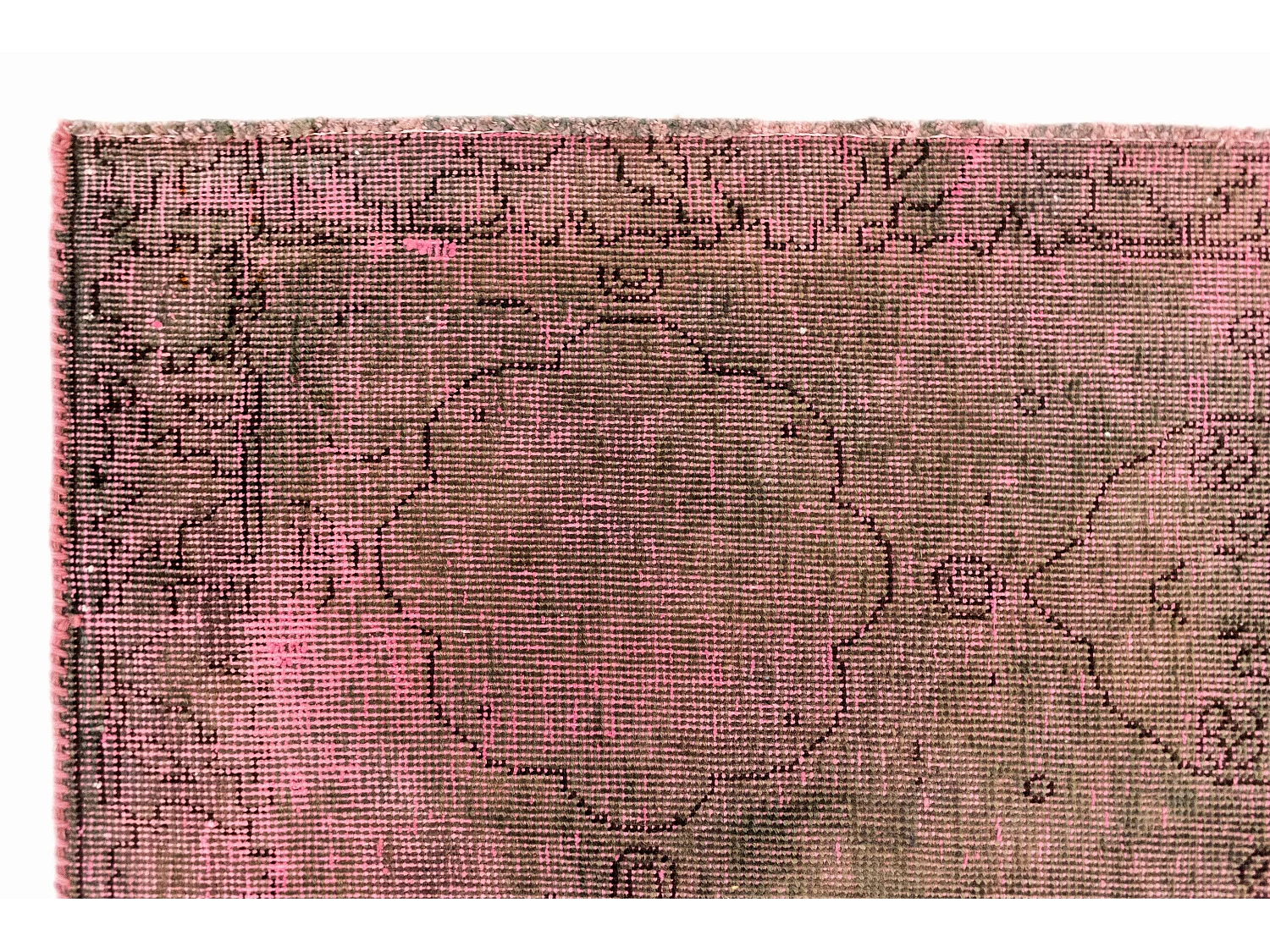 Tapis de laine 194x288 rose Vintage Royal