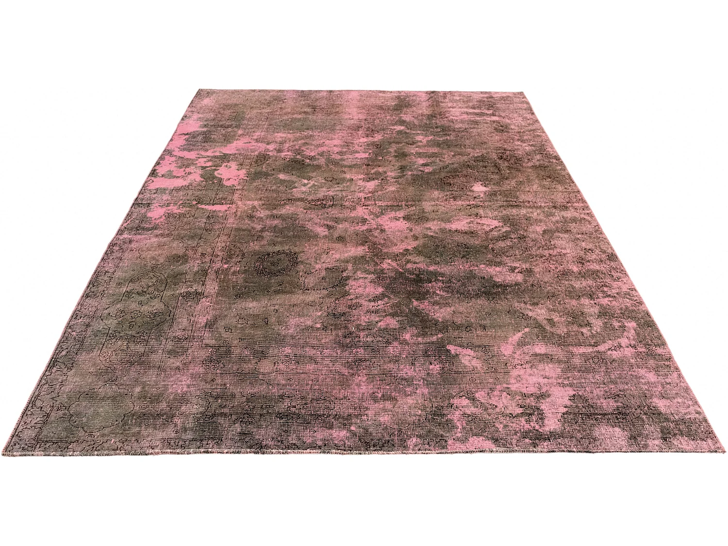Tapis de laine 194x288 rose Vintage Royal