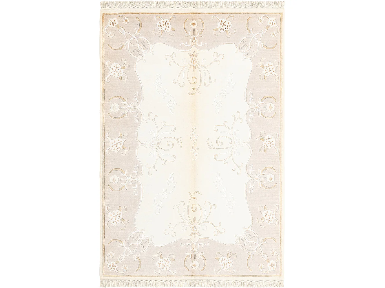 Tappeto in lana 124x183 beige Darya