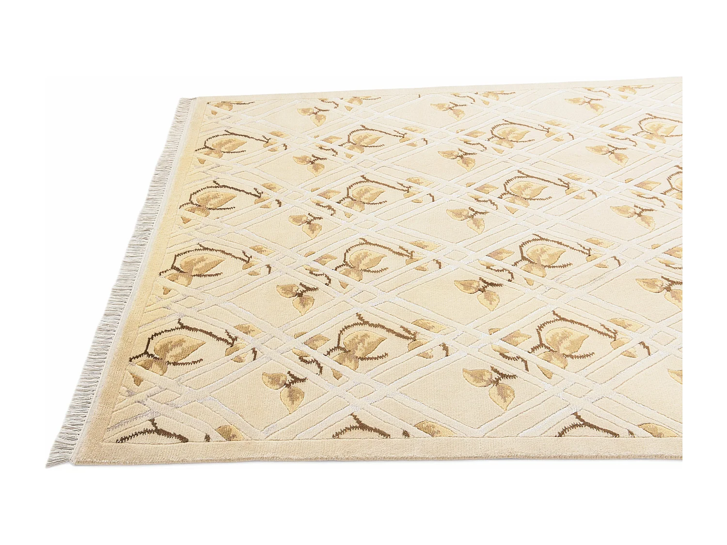Wollteppich 150x201 Beige Darya