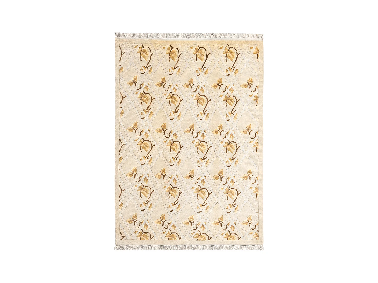 Wollteppich 150x201 Beige Darya