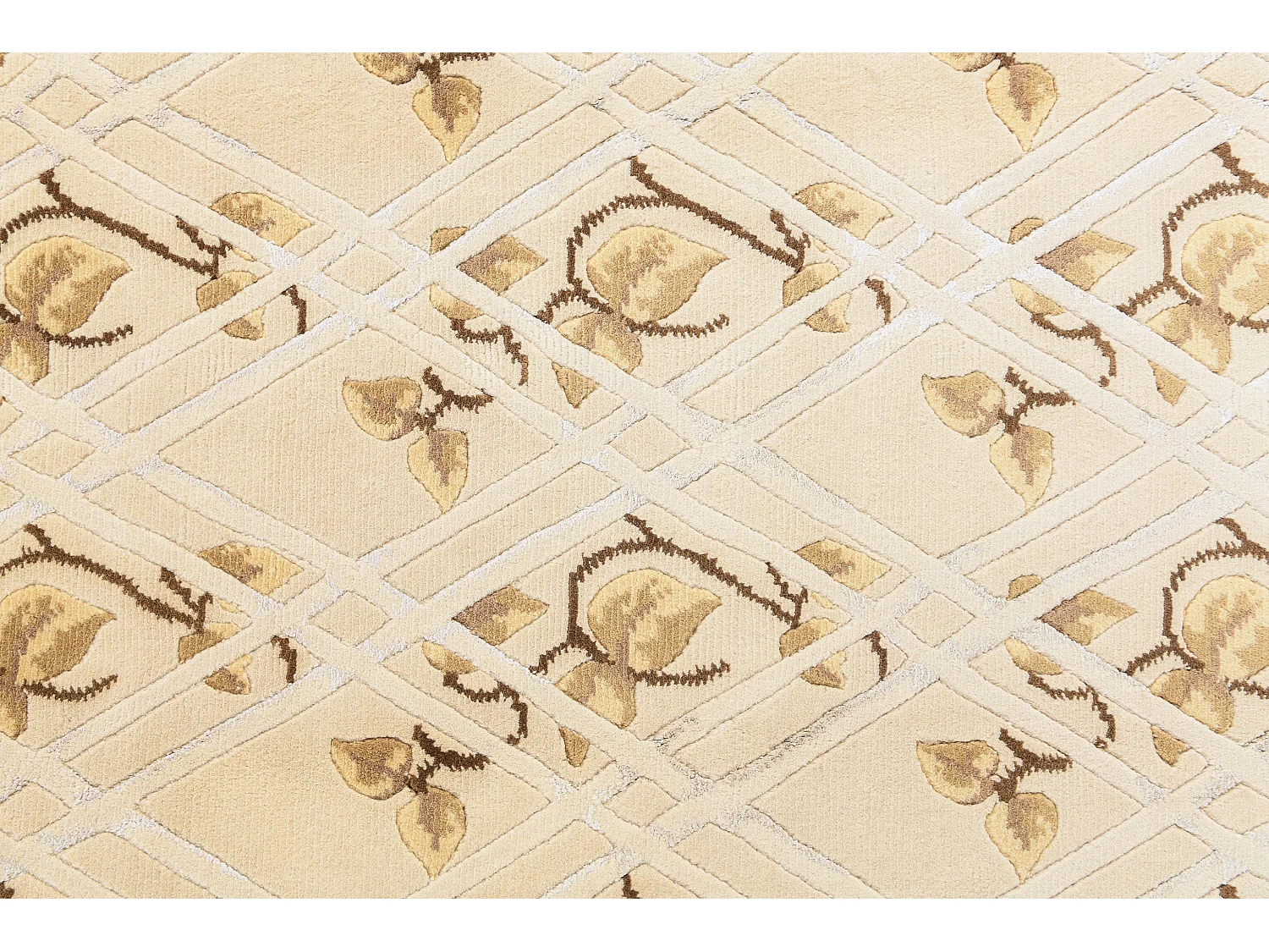 Tapis de laine 150x201 beige Darya