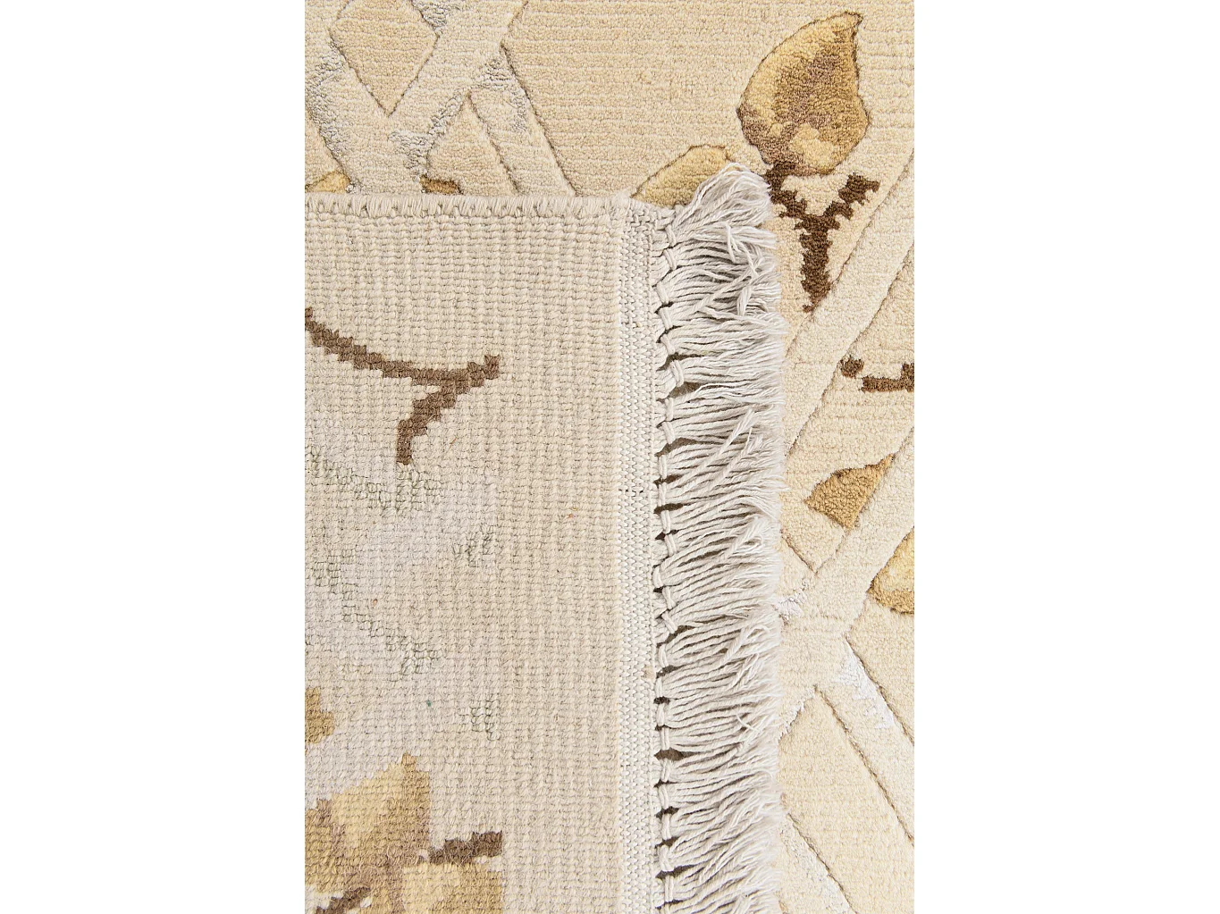 Tapis de laine 150x201 beige Darya