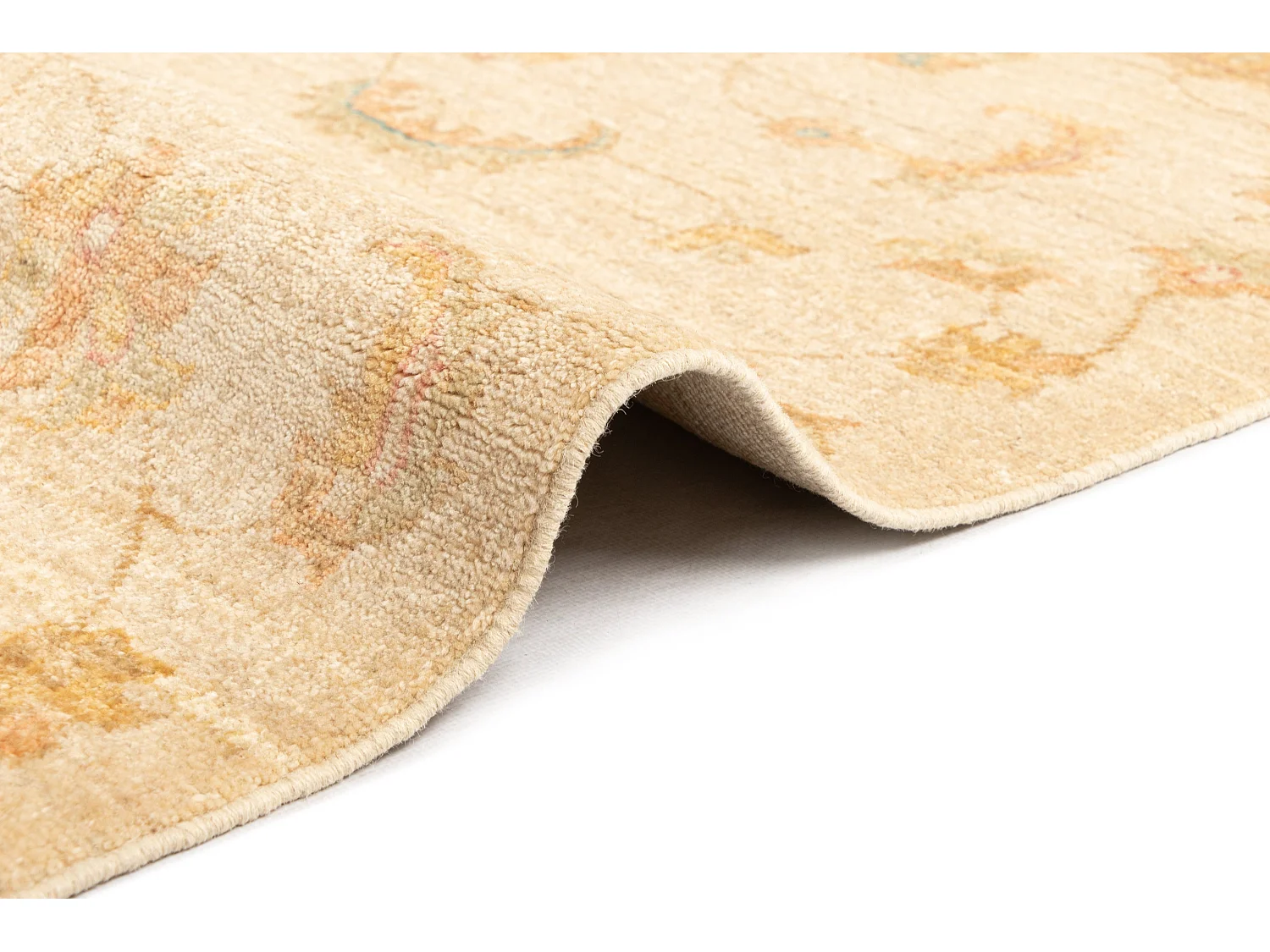 Wollteppich 180x238 Beige Ziegler